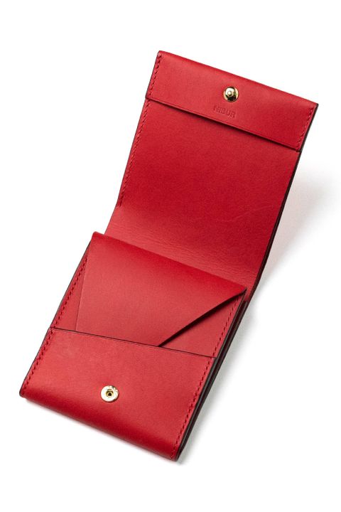 LERAY BF - Short wallet [RED] / ルレイビーエフ - 二つ折り財布 [レッド]