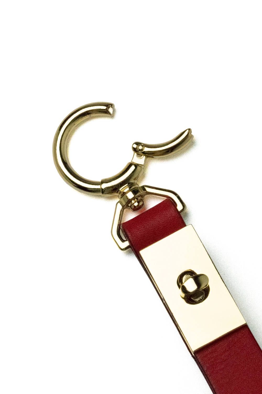 【ラスト1点 / 18SS】KEYLLY - Key holder [RED] / キーリー - ループキーホルダー [レッド]