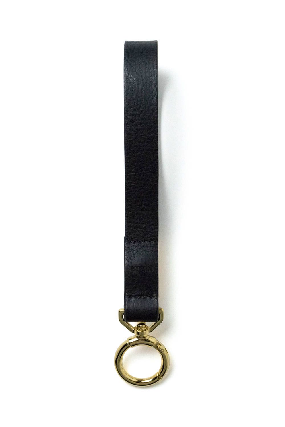 【ラスト1点 / 18SS】KEYLLY - Key holder [BLACK] / キーリー - ループキーホルダー [ブラック]