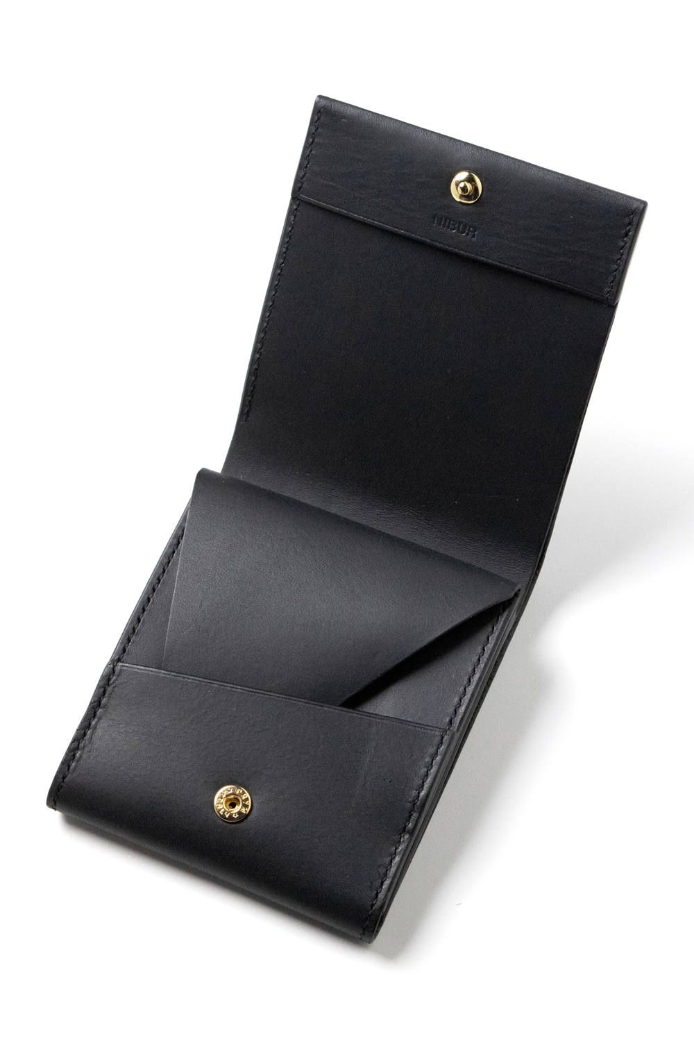 LERAY BF - Short wallet [BLACK] / ルレイビーエフ - 二つ折り財布 [ブラック]