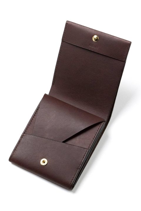 LERAY BF - Short wallet [BROWN] / ルレイビーエフ - 二つ折り財布 [ブラウン]