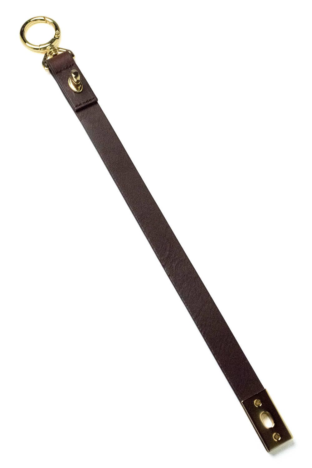 【18SS】KEYLLY - Key holder [BROWN] / キーリー - ループキーホルダー [ブラウン]