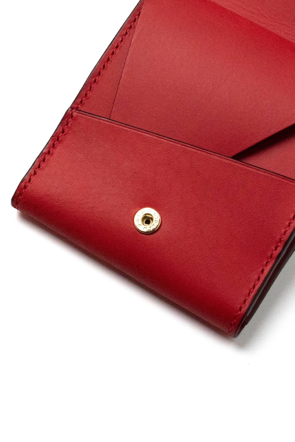 LERAY BF - Short wallet [RED] / ルレイビーエフ - 二つ折り財布 [レッド]