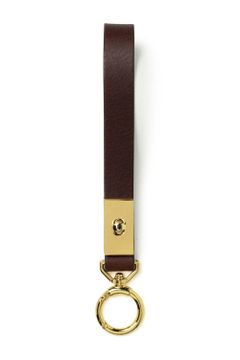【18SS】KEYLLY - Key holder [BROWN] / キーリー - ループキーホルダー [ブラウン]