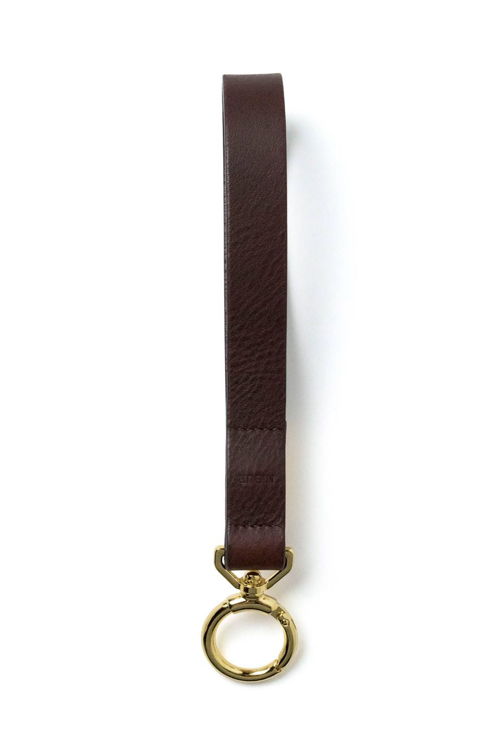 【18SS】KEYLLY - Key holder [BROWN] / キーリー - ループキーホルダー [ブラウン]
