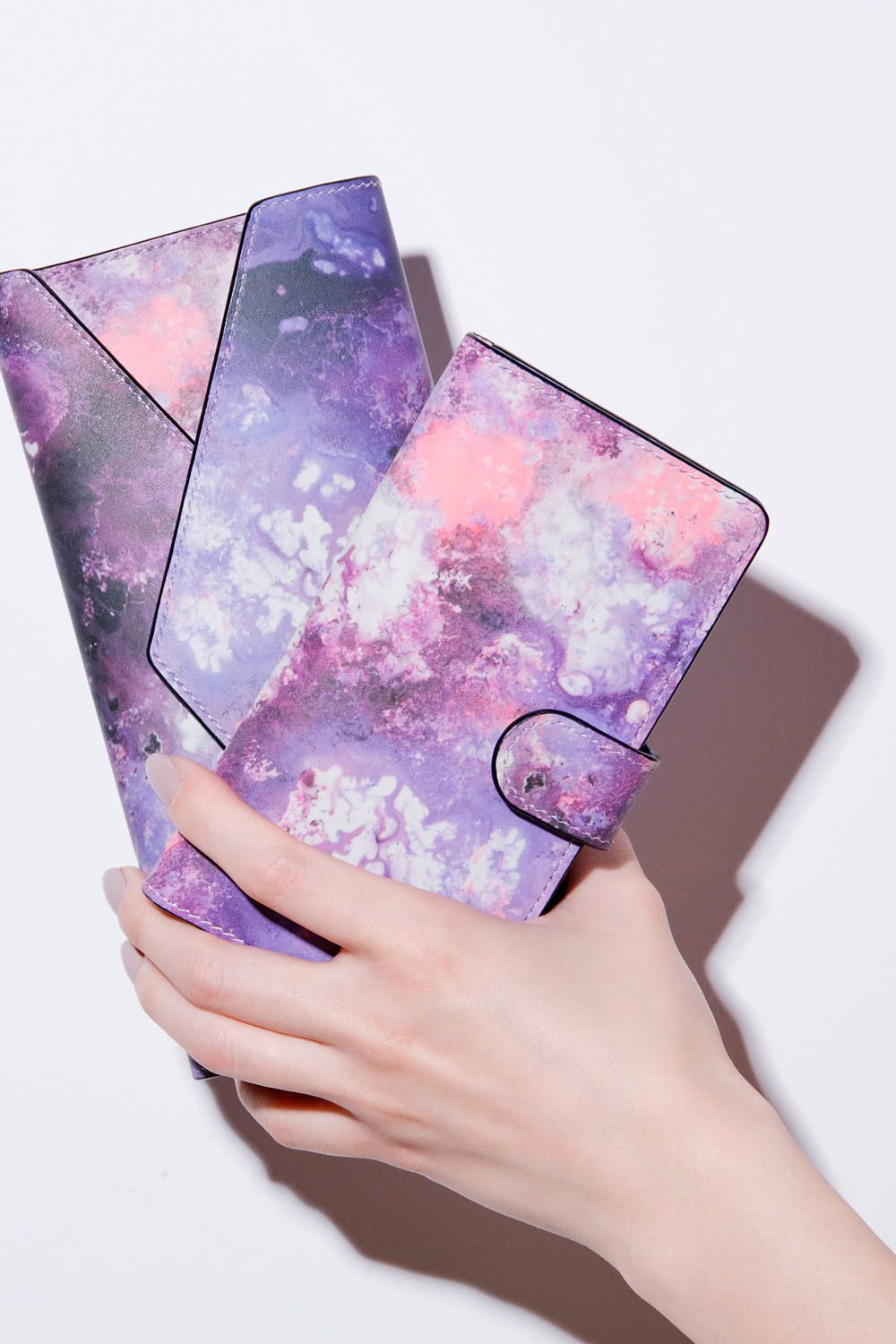 【ラスト1点 / 18SS】FLEXY AP - Smartphone case [PLUM] / フレキシーエーピー - 全機種対応スマホケース [プラム]