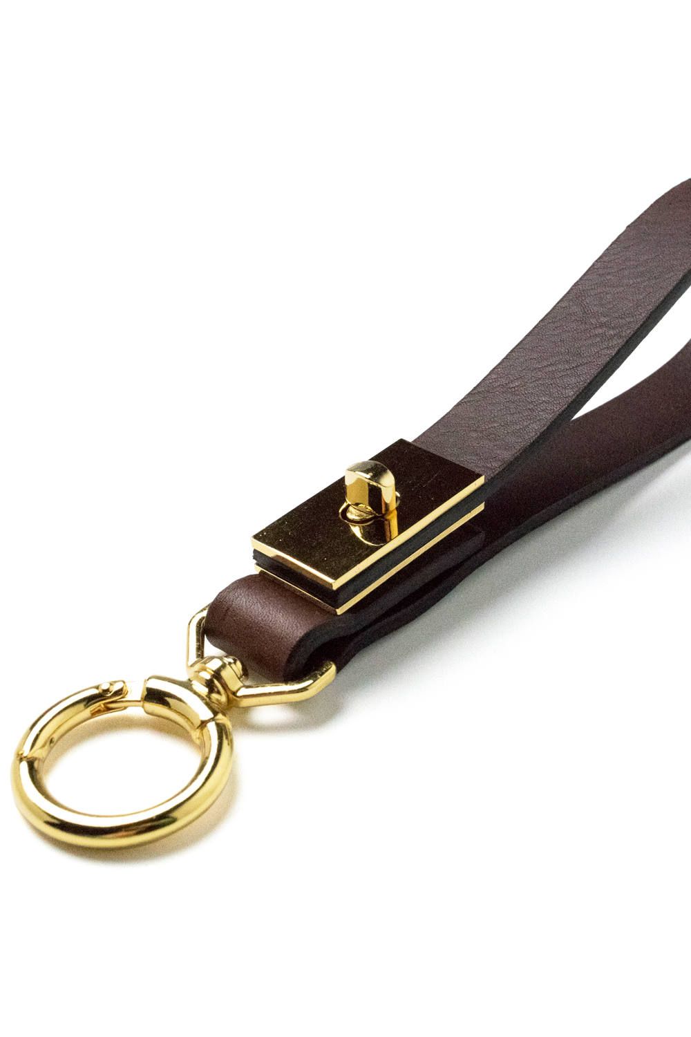 【18SS】KEYLLY - Key holder [BROWN] / キーリー - ループキーホルダー [ブラウン]