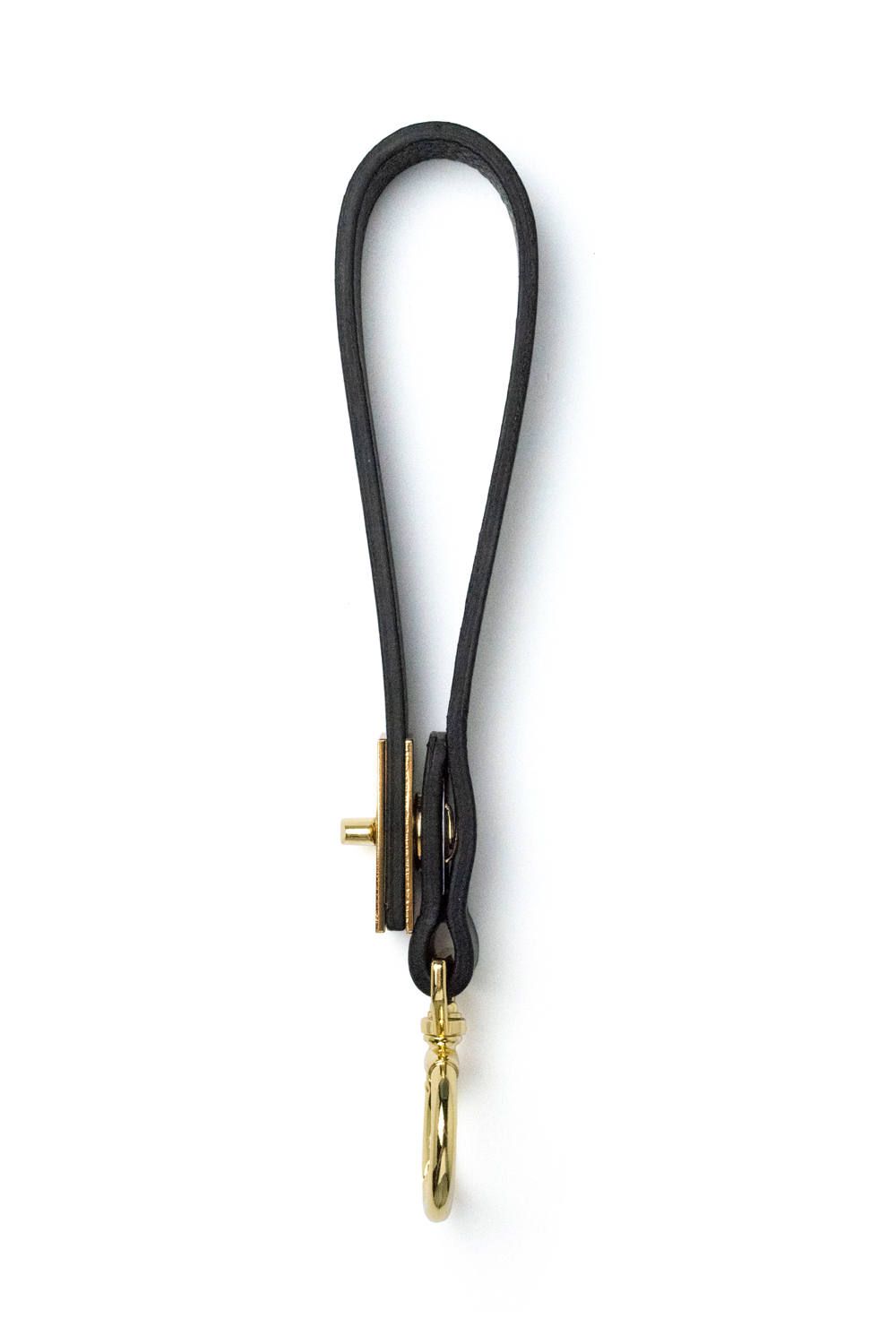 【ラスト1点 / 18SS】KEYLLY - Key holder [BLACK] / キーリー - ループキーホルダー [ブラック]