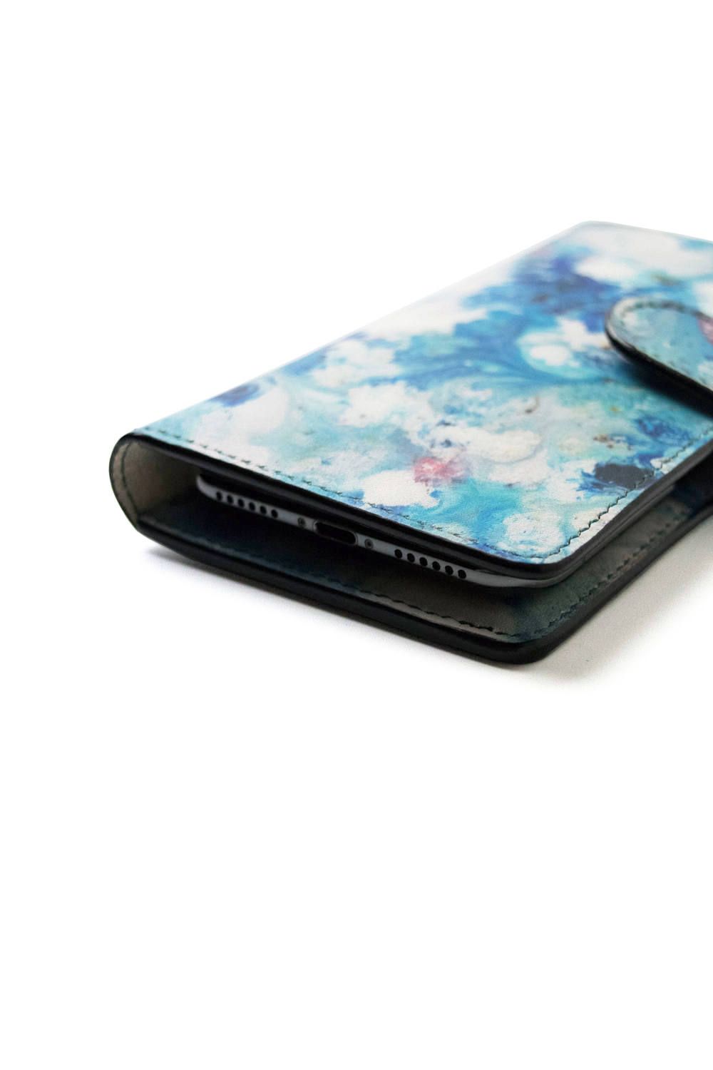 【ラスト1点 / 18SS】FLEXY AP - Smartphone case [SKY] / フレキシーエーピー - 全機種対応スマホケース [スカイ]