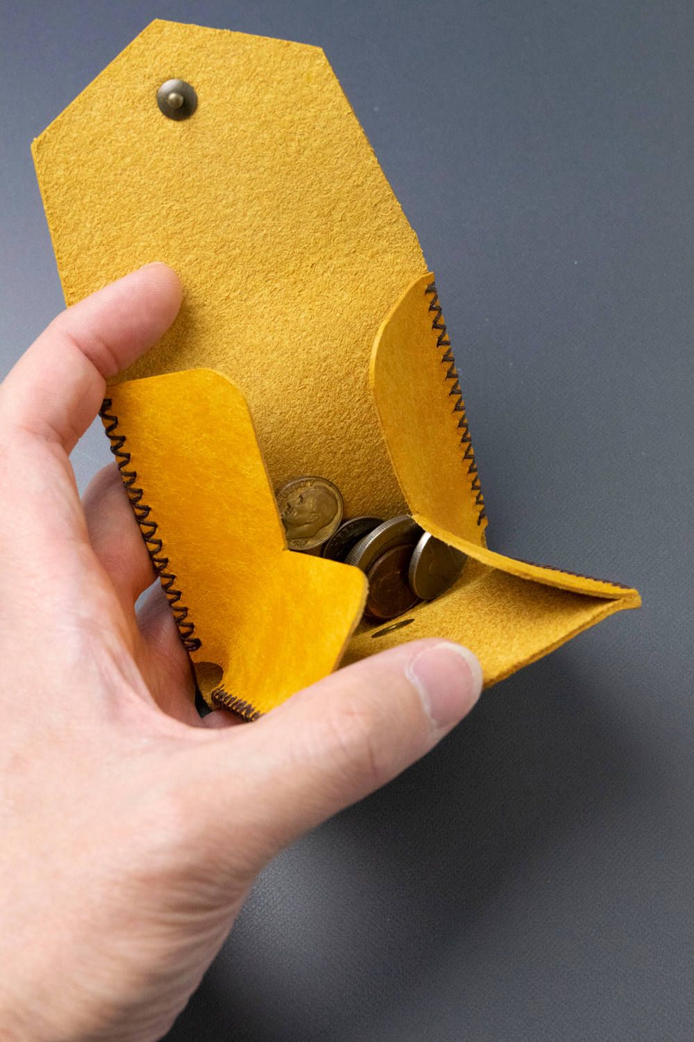 スクエアコインケース [イエロー] / Square Coin Case [YELLOW]