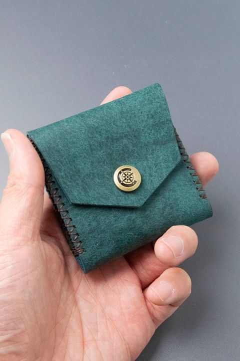 【ラスト1点】スクエアコインケース [ブルー] / Square Coin Case [BLUE]