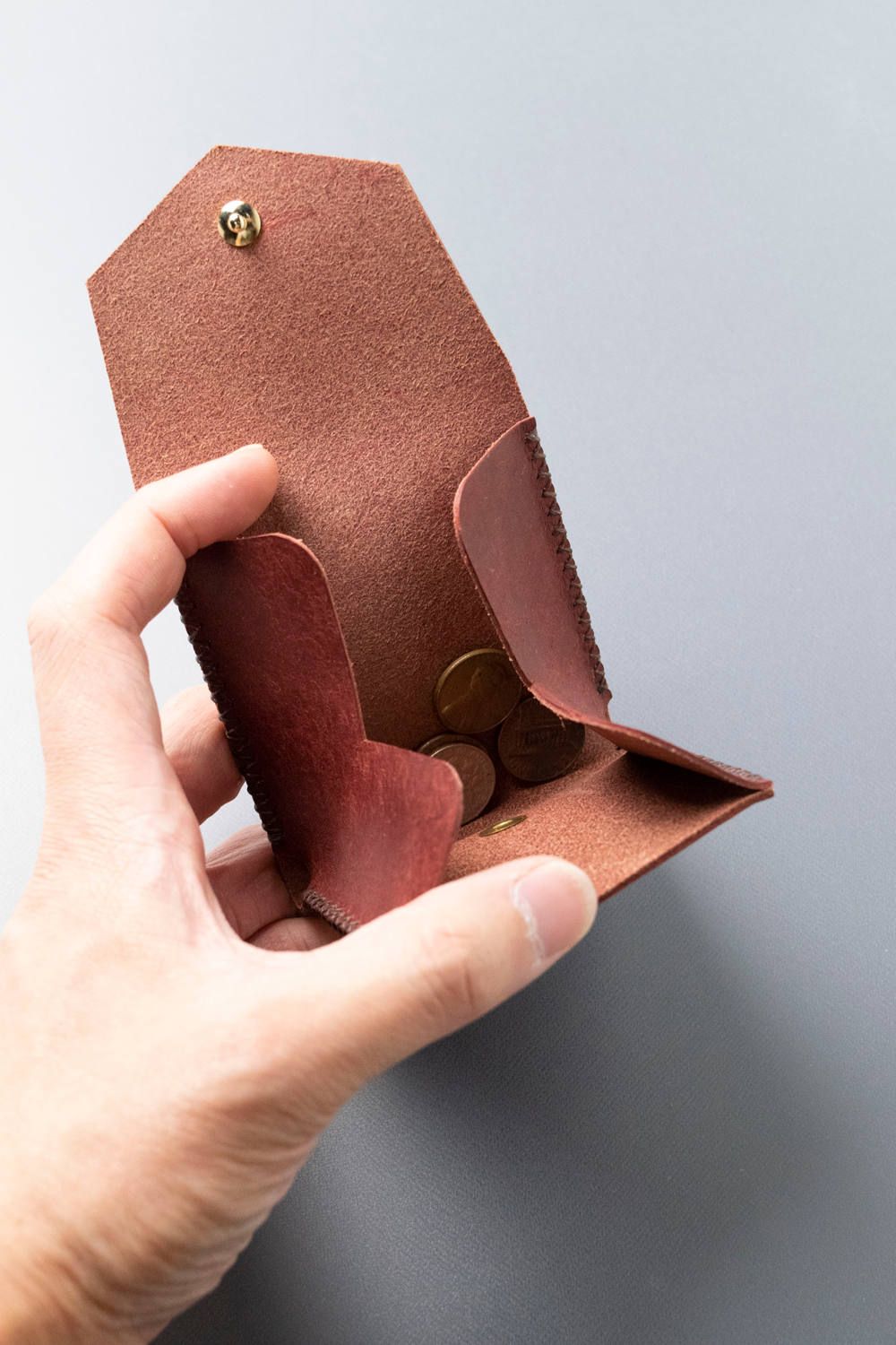 スクエアコインケース [レッド] / Square Coin Case [RED]