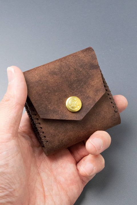 スクエアコインケース [ブラウン] / Square Coin Case [BROWN]