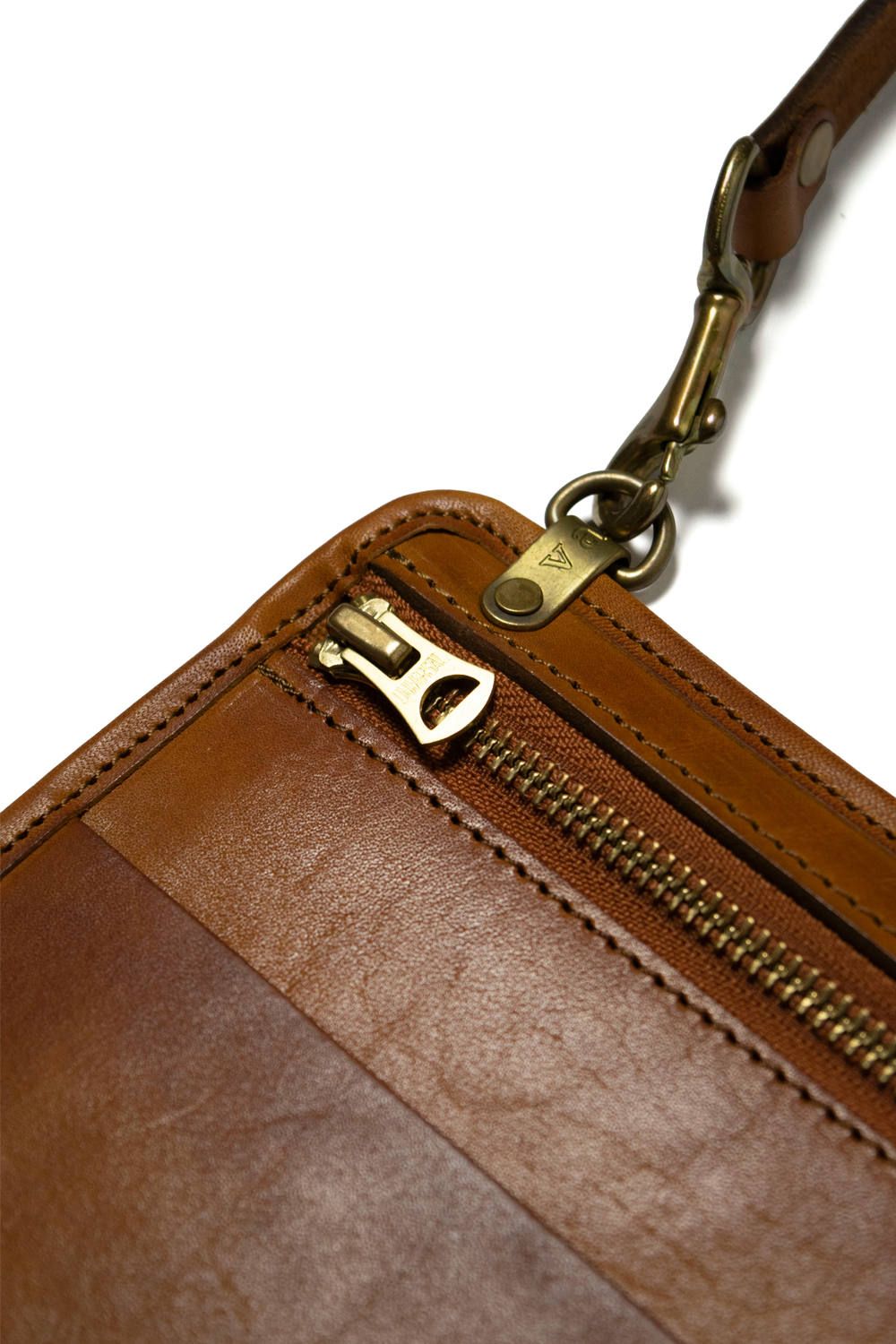 レザー3ウェイサコッシュ [マスタードキャメル] / LEATHER 3WAY SAKOSSHU [MASTARD CAMEL]