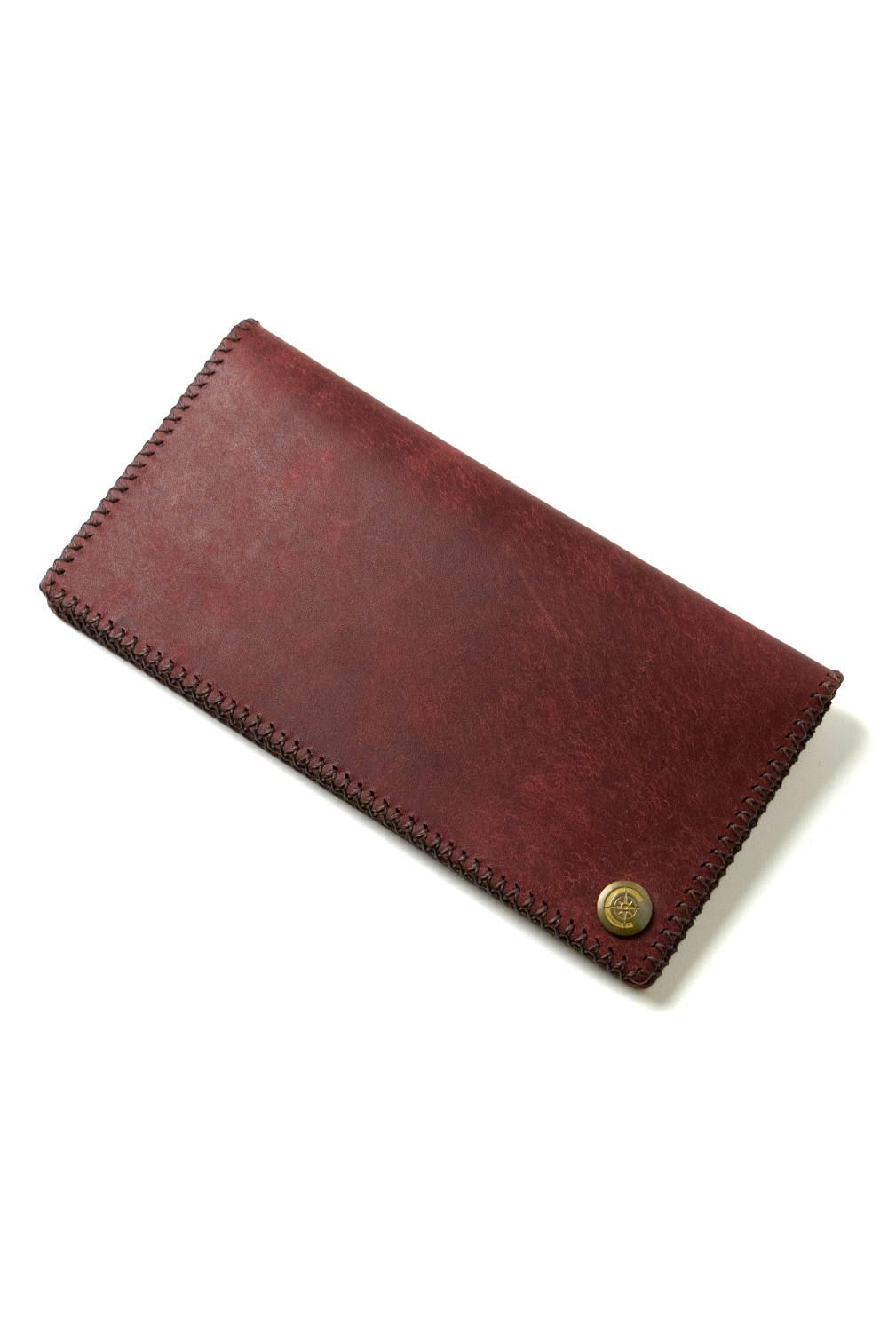 【ラスト1点】長財布 (コインなし) [レッド] / Long Wallet I [RED]