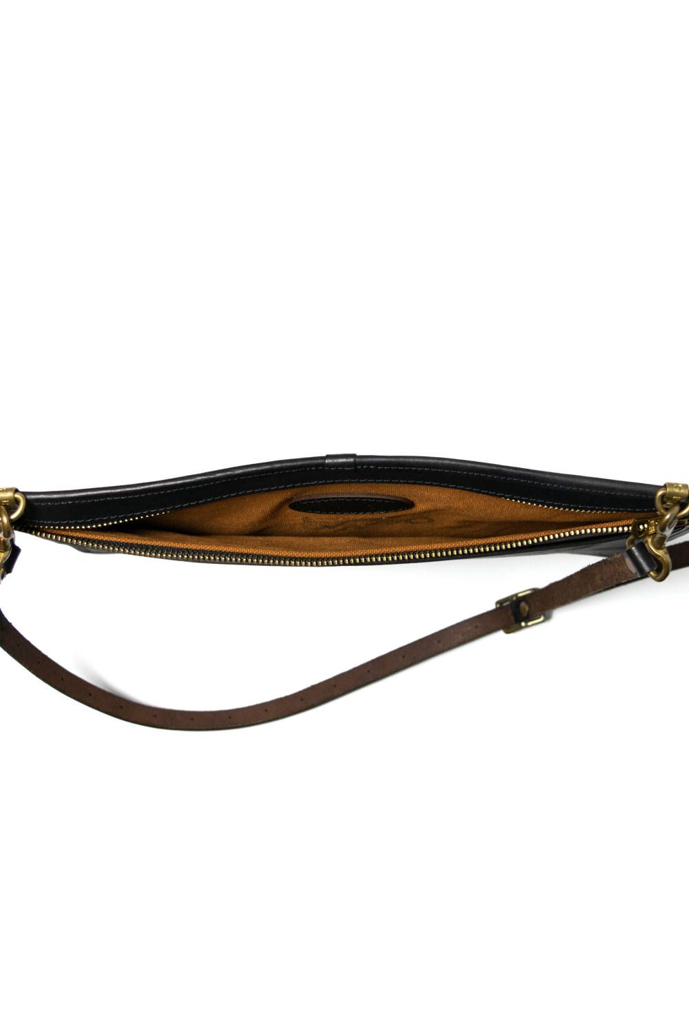 レザー 3ウェイサコッシュ [ブラック] / LEATHER 3WAY SAKOSSHU [BLACK]