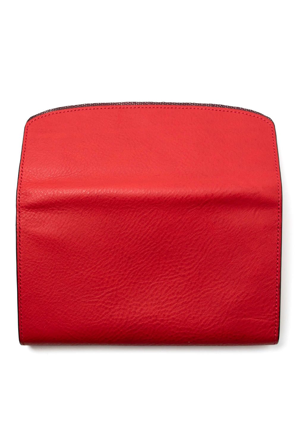 【ラスト1点 / 19SS】DELAY - Long wallet [RED] / ディレイ - 懐紙入れ型長財布 [レッド]