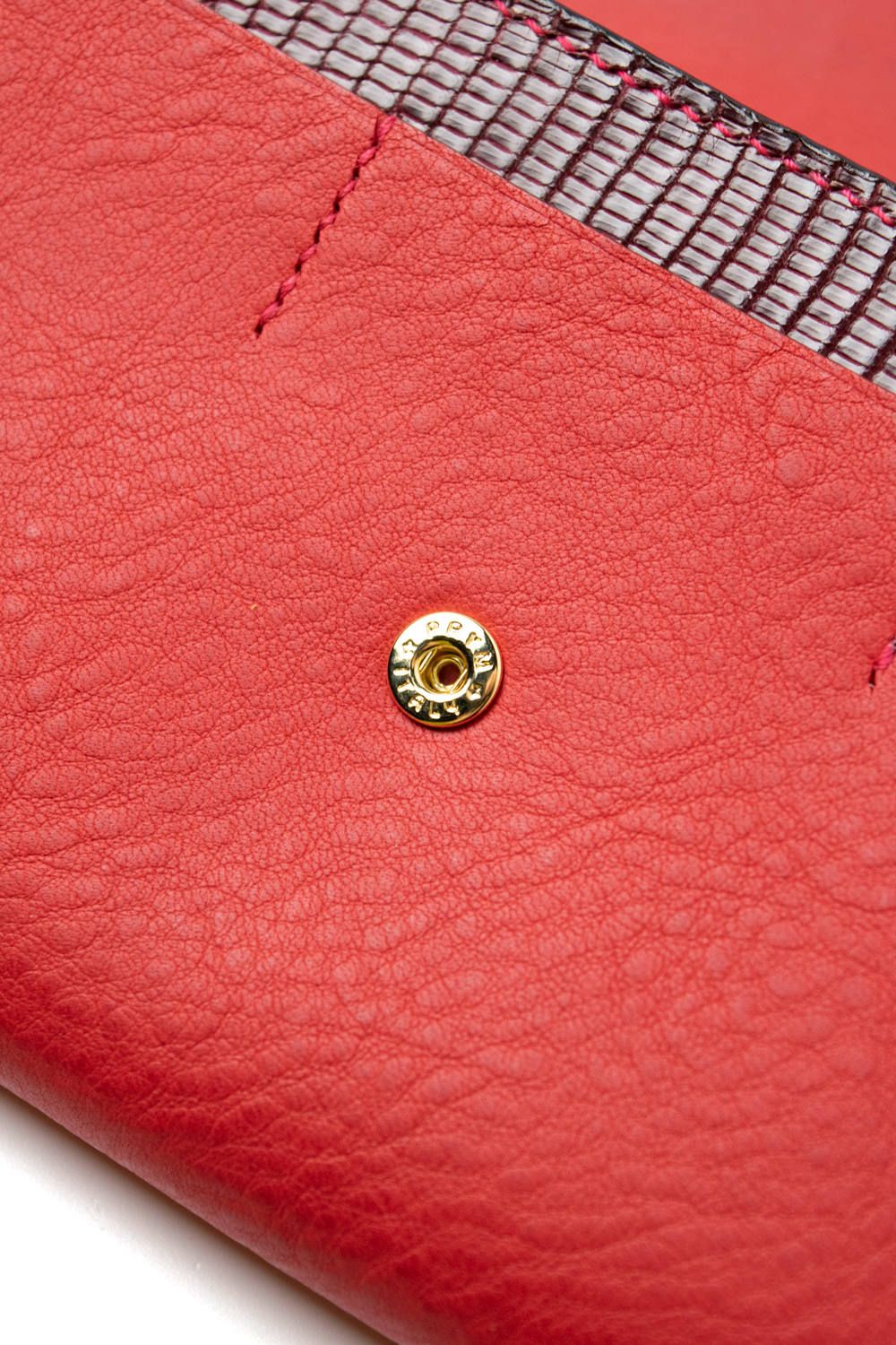 【ラスト1点 / 19SS】DELAY - Long wallet [RED] / ディレイ - 懐紙入れ型長財布 [レッド]