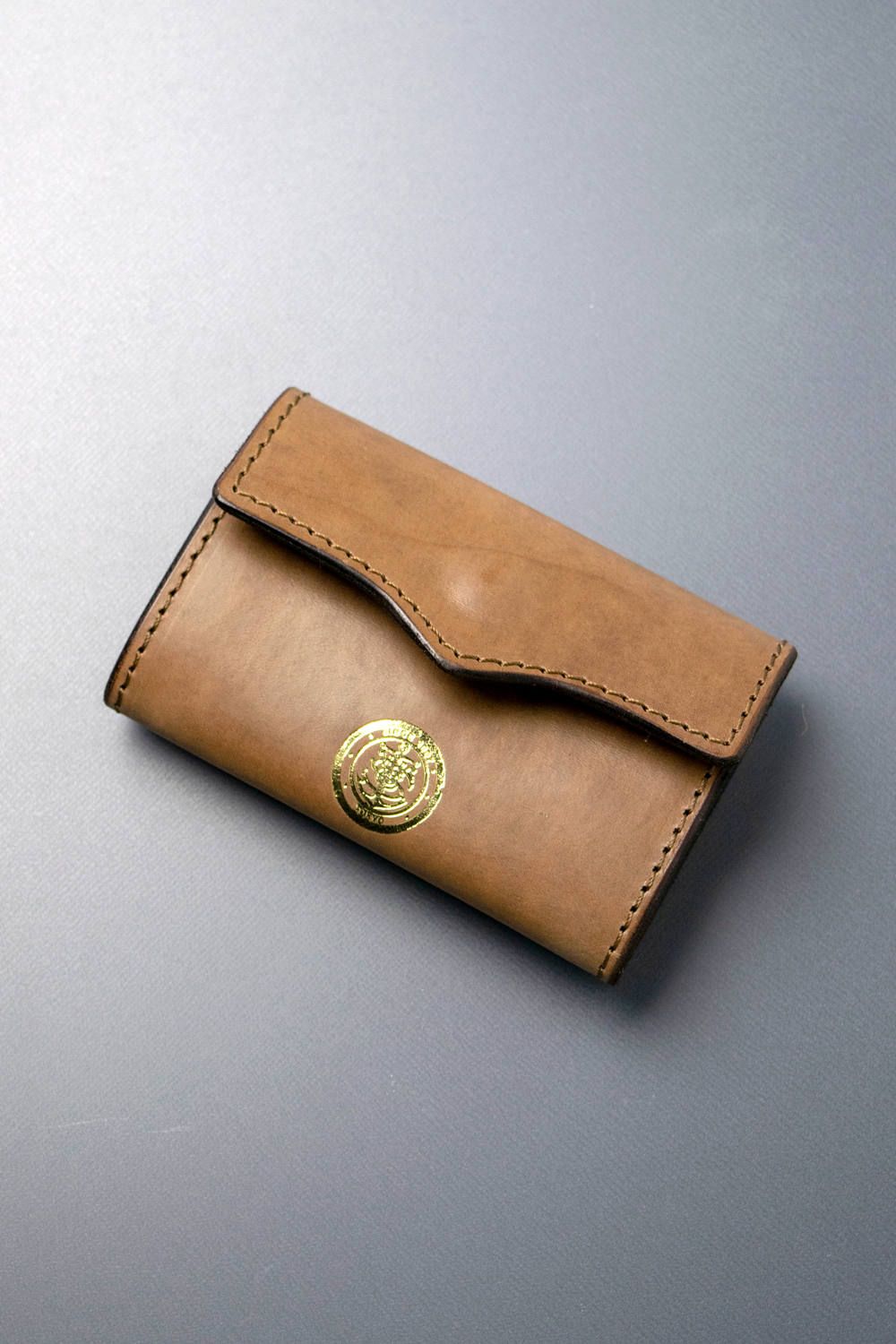 レザーネイバルキーケース [オリーブ] / LEATHER NAVAL KEY CASE [VERDE]