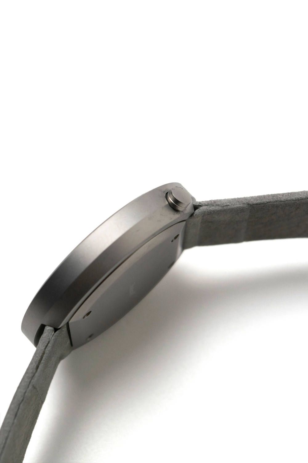 LIGHT MIST - GREY NUBUCK [38mm]