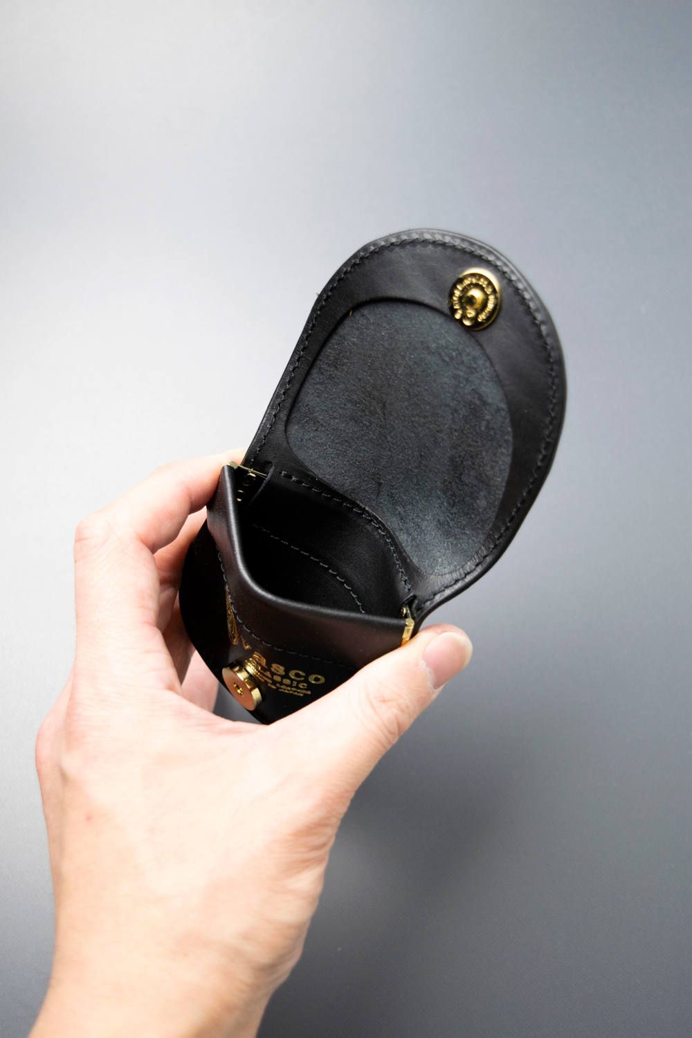 レザーボヤージュコインケース [ブラック] / LEATHER VOYAGE COINCASE [NERO]