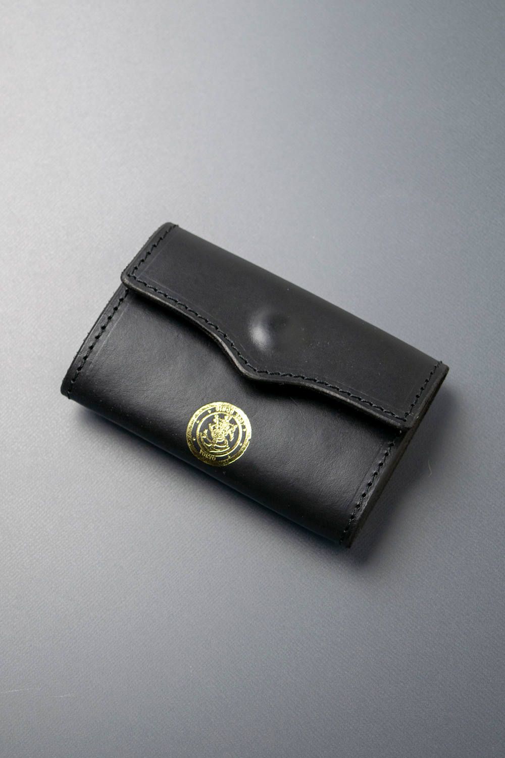 レザーネイバルキーケース [ブラック] / LEATHER NAVAL KEY CASE [NERO]