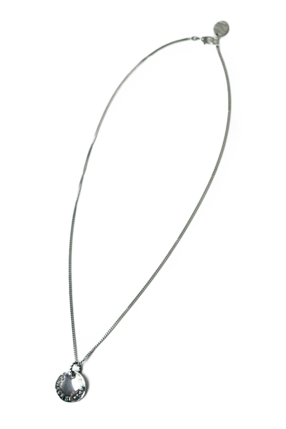 【ラスト1点】stairway to Heaven COIN NECKLACE SV / ステアウェイトゥーヘヴンコインネックレス [シルバー]