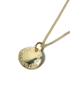 【ラスト1点】stairway to Heaven COIN NECKLACE GP / ステアウェイトゥーヘヴンコインネックレス [ゴールド]