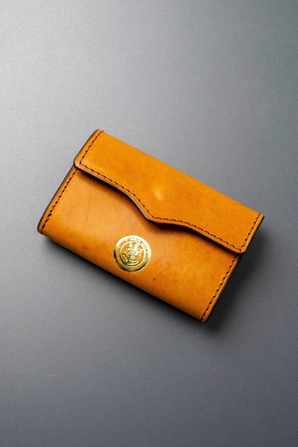 レザーネイバルキーケース [ライトキャメル] / LEATHER NAVAL KEY CASE [MEAL]