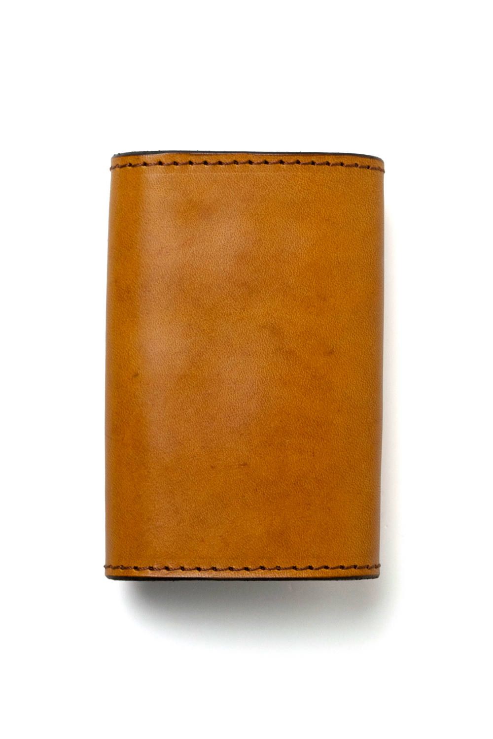 レザーネイバルキーケース [ライトキャメル] / LEATHER NAVAL KEY CASE [MEAL]