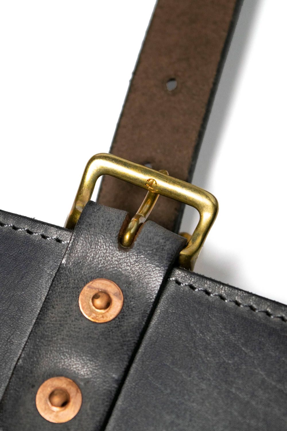 【25SS予約受付中｜12/17まで】レザートラベルトートバッグ - ハイト [グレー] / LEATHER TRAVEL TOTE BAG - HEIGHT [GRAY]