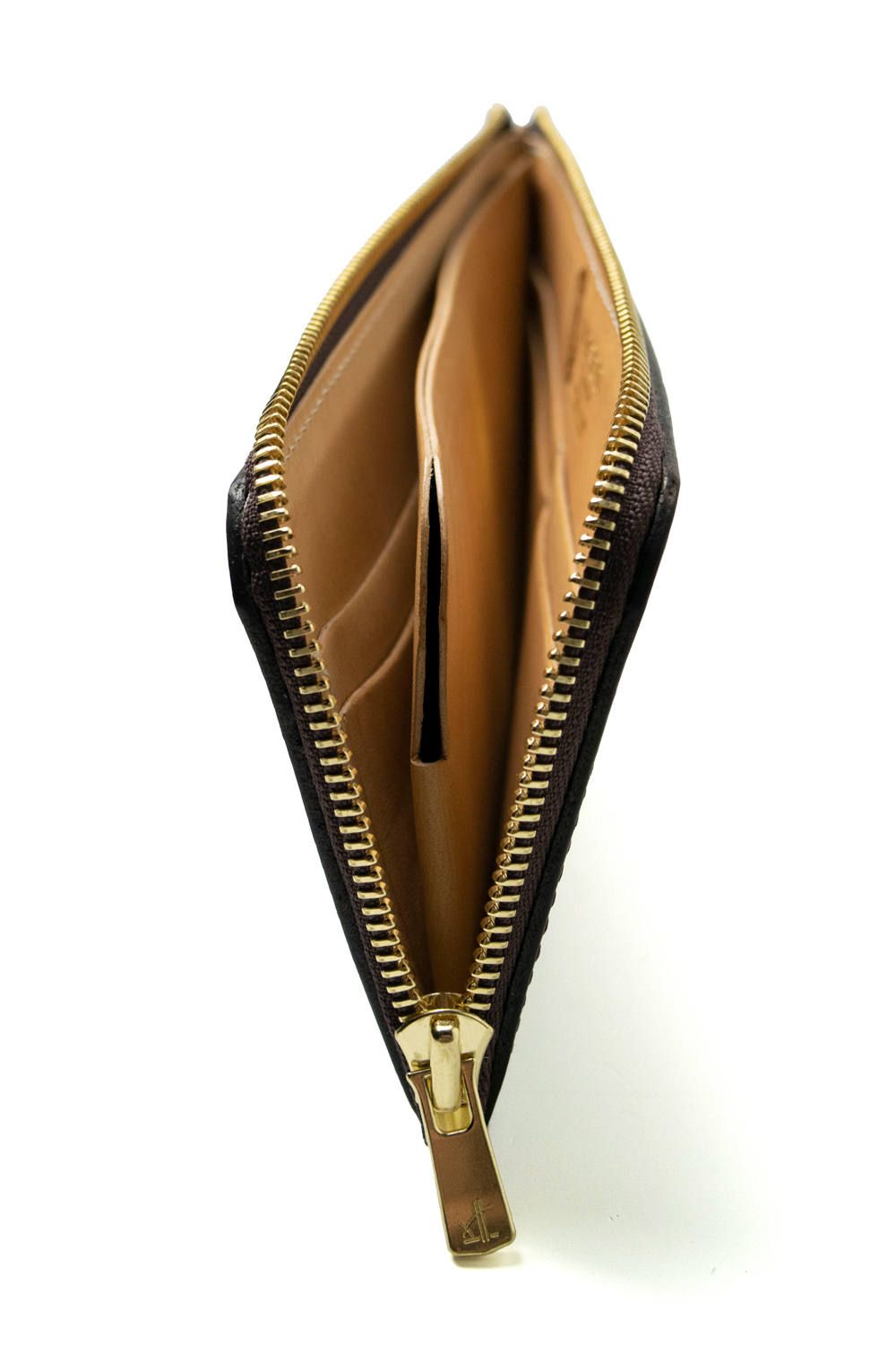 レザーボヤージュLジップロングウォレット [ブラウン] / LEATHER VOYAGE L ZIP LONG WALLET [CORTESIA]