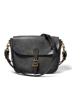 【25SS予約受付中｜12/17まで】レザーポストマンミニショルダーバッグ [グレー] / LEATHER POSTMAN MINI SHOULDER BAG [GRAY]