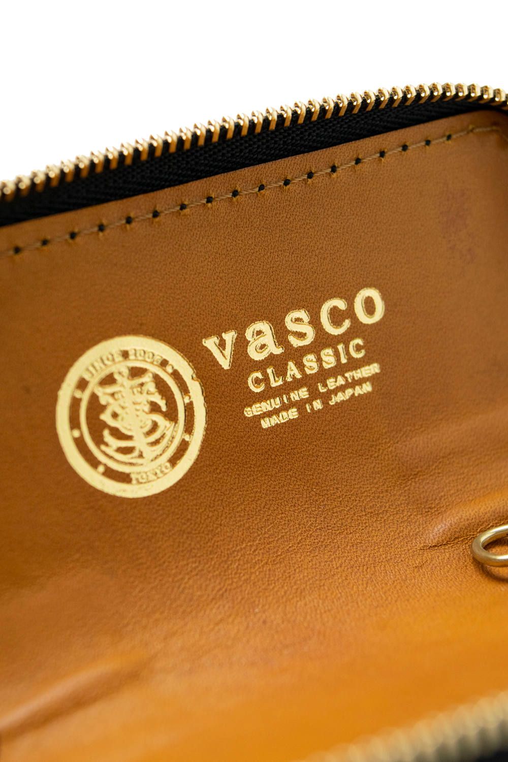 LEATHER VOYAGE ROUND ZIP KEY CASE [NERO] | キーケース (ラウンドジップ) / ブラック