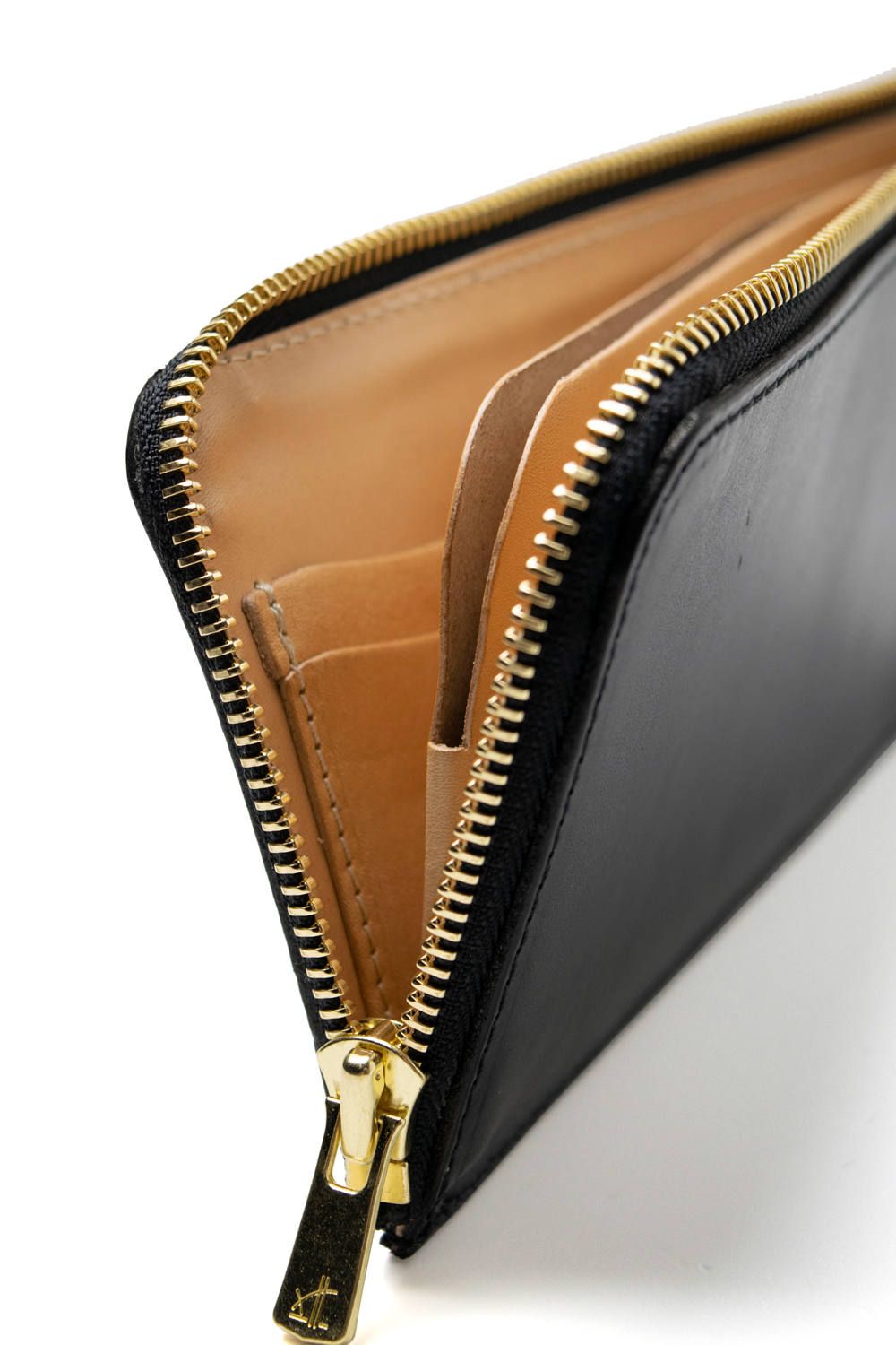 レザーボヤージュLジップロングウォレット [ブラック] / LEATHER VOYAGE L ZIP LONG WALLET [NERO]
