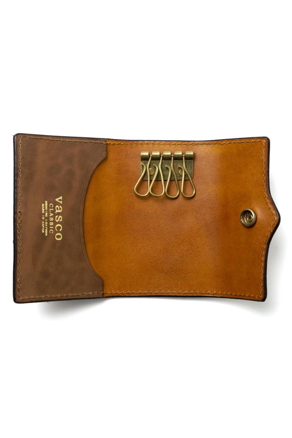 レザーネイバルキーケース [オリーブ] / LEATHER NAVAL KEY CASE [VERDE]