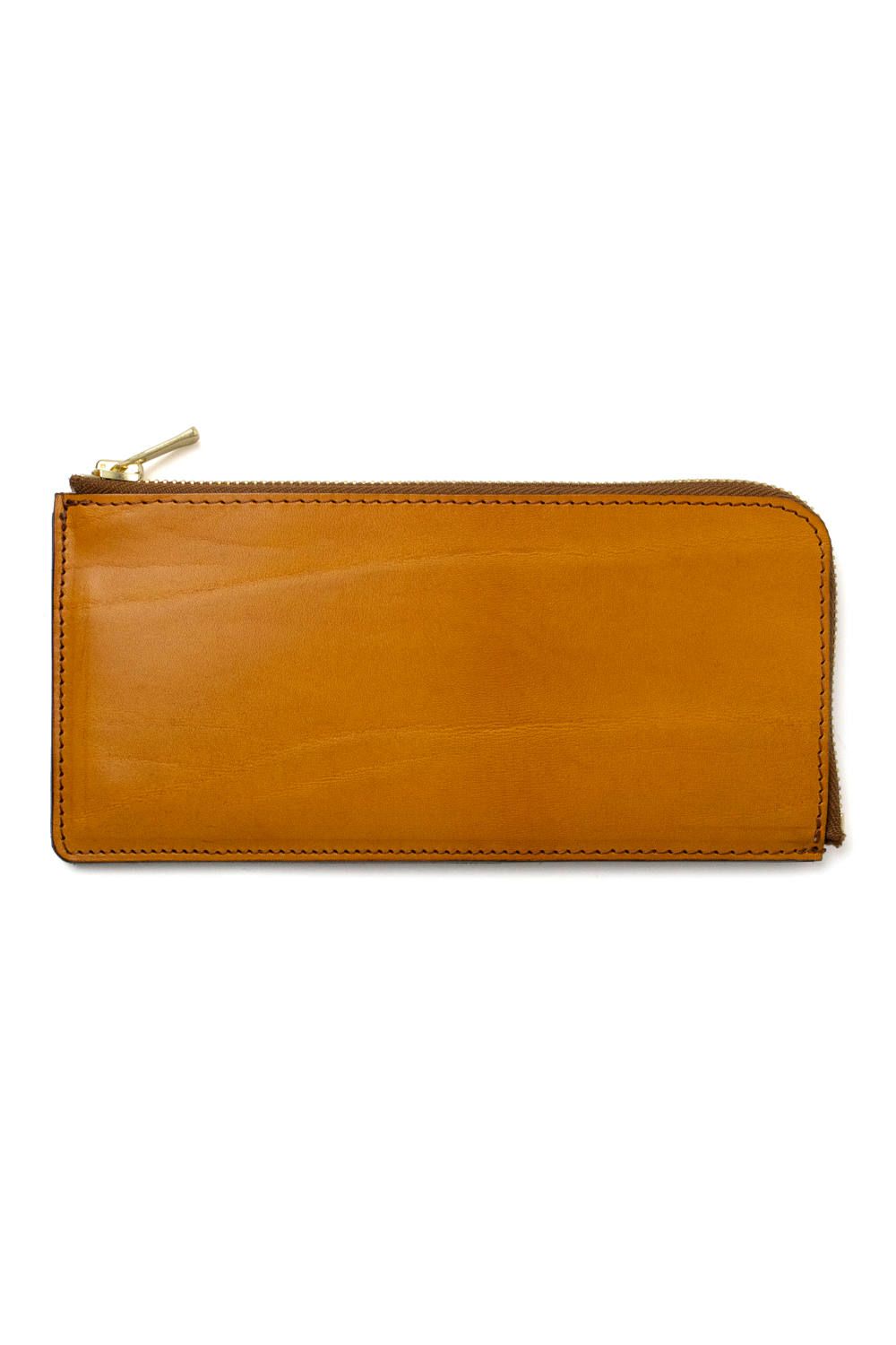 レザーボヤージュLジップロングウォレット [ライトキャメル] / LEATHER VOYAGE L ZIP LONG WALLET [MEAL]