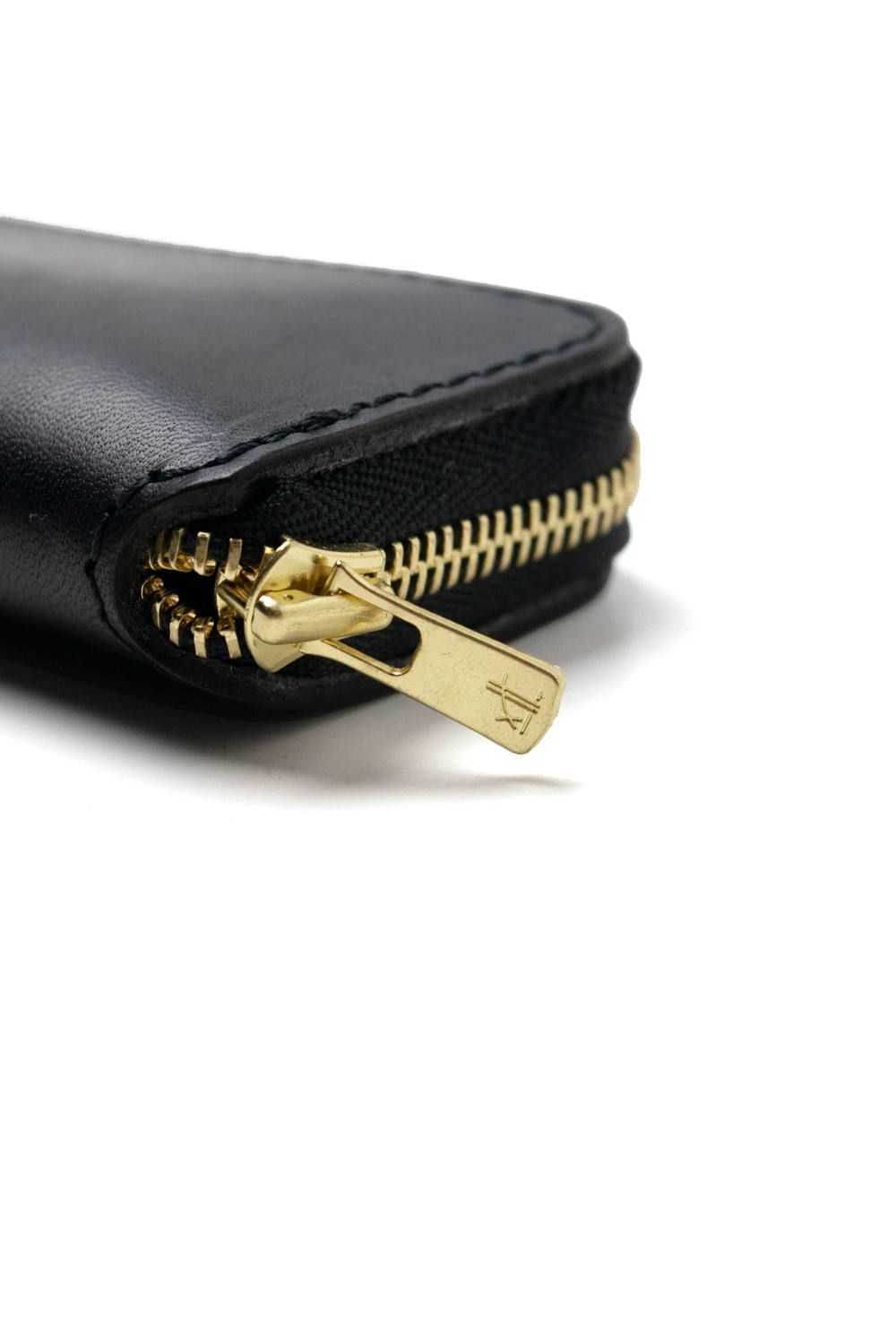 LEATHER VOYAGE ROUND ZIP KEY CASE [NERO] | キーケース (ラウンドジップ) / ブラック