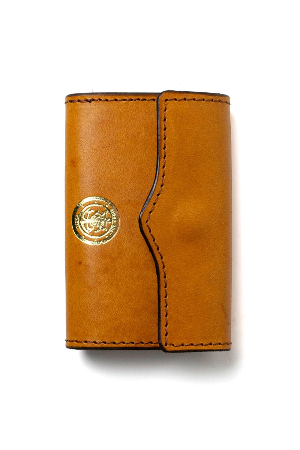 レザーネイバルキーケース [ライトキャメル] / LEATHER NAVAL KEY CASE [MEAL]
