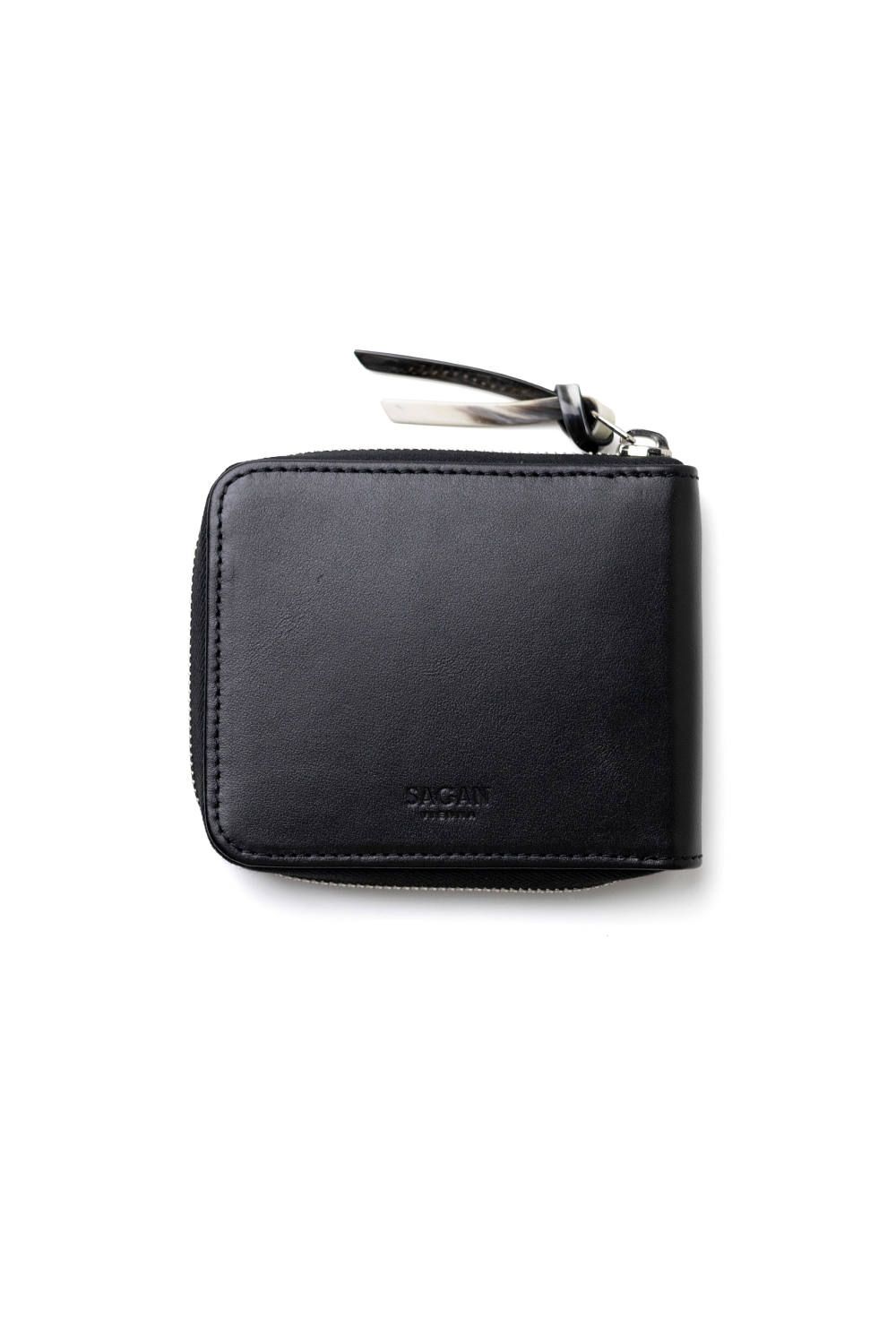 SAGAN VIENNA - 【19SS】WALLET SQUARE [Black] / CLWA_HP193 | BONITA