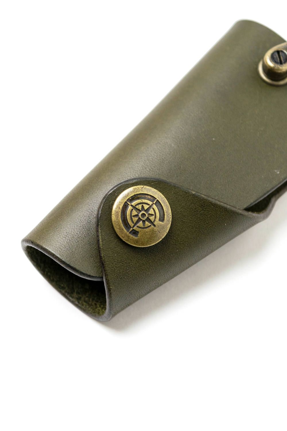 ボタンフックキーケース L [カーキ] / Button Hook Key Case [KHAKI]