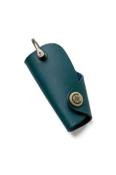ボタンフックキーケース L [ブルー] / Button Hook Key Case [BLUE]