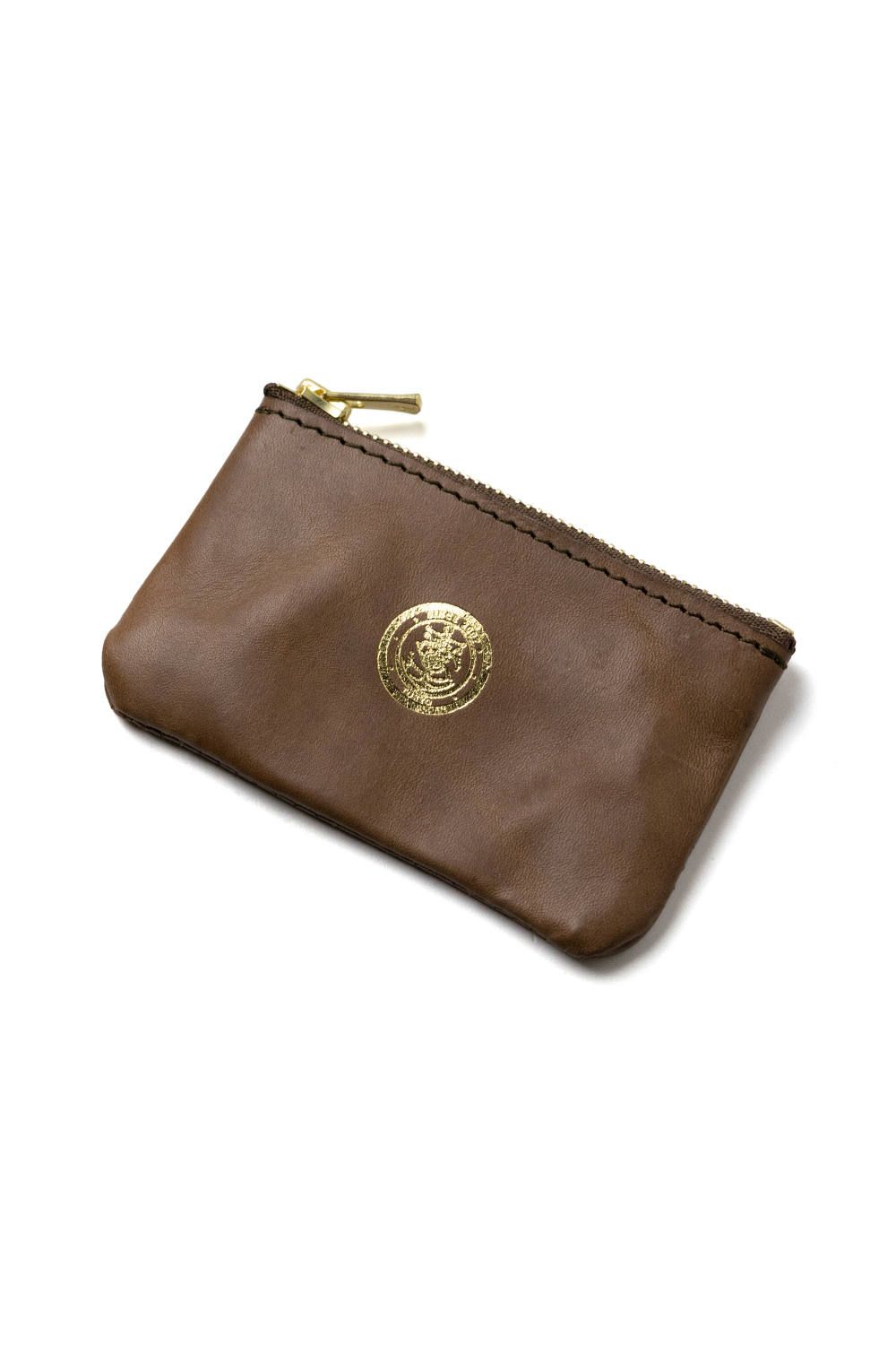 レザーネイバルジップケース [オリーブ] / LEATHER NAVAL ZIP CASE [VERDE]