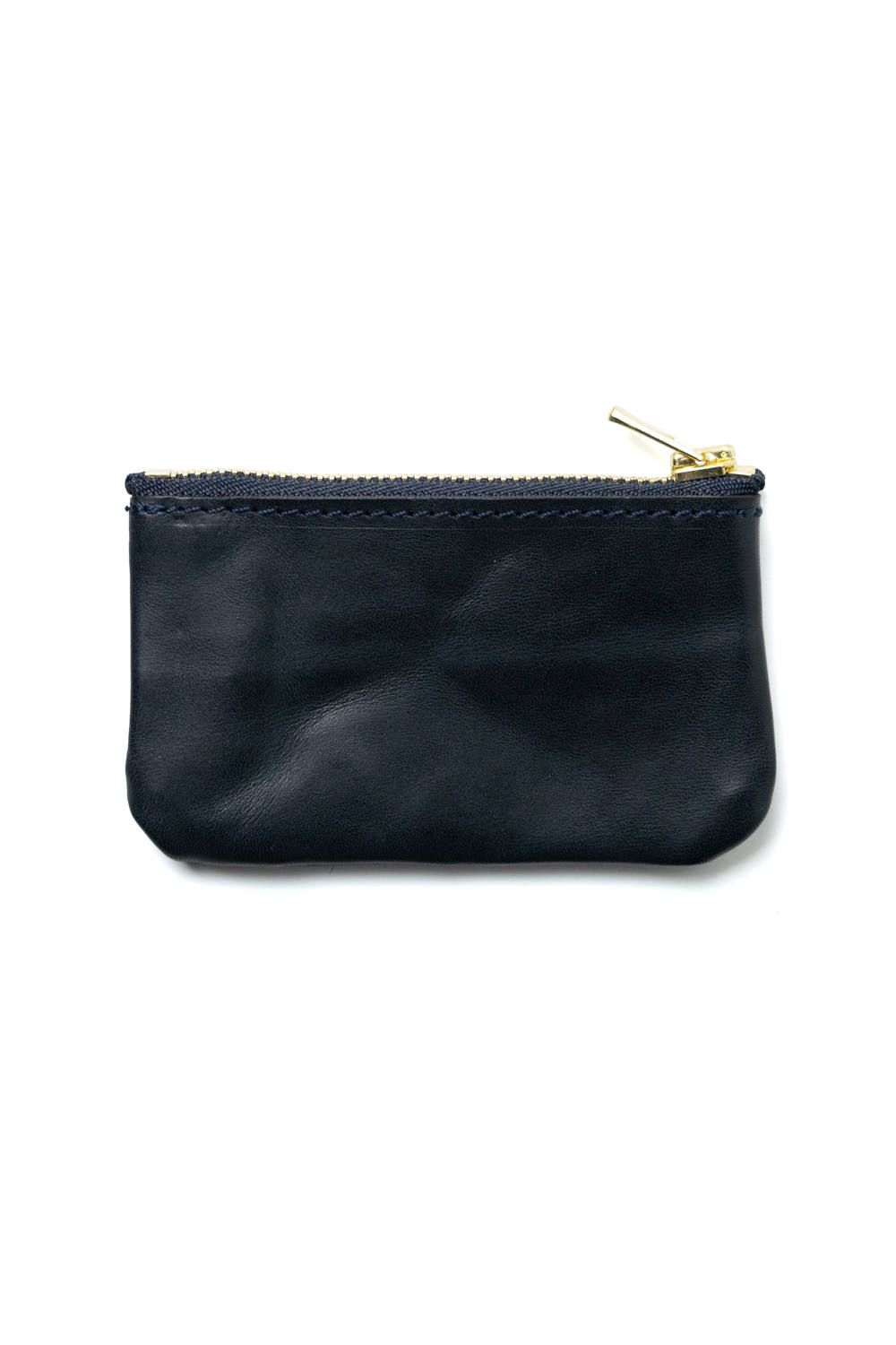 レザーネイバルジップケース [ネイビー] / LEATHER NAVAL ZIP CASE [MARINE]