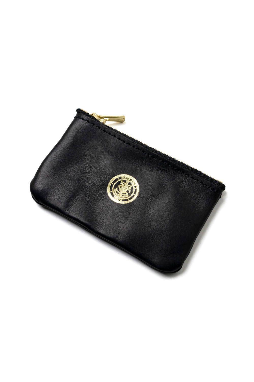レザーネイバルジップケース [ブラック] / LEATHER NAVAL ZIP CASE [NERO]