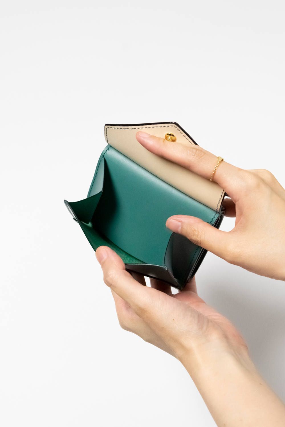 ENVY TF - Mini wallet [TURQUOISE] / エンヴィー ティーエフ - ミニ財布 [ターコイズ]