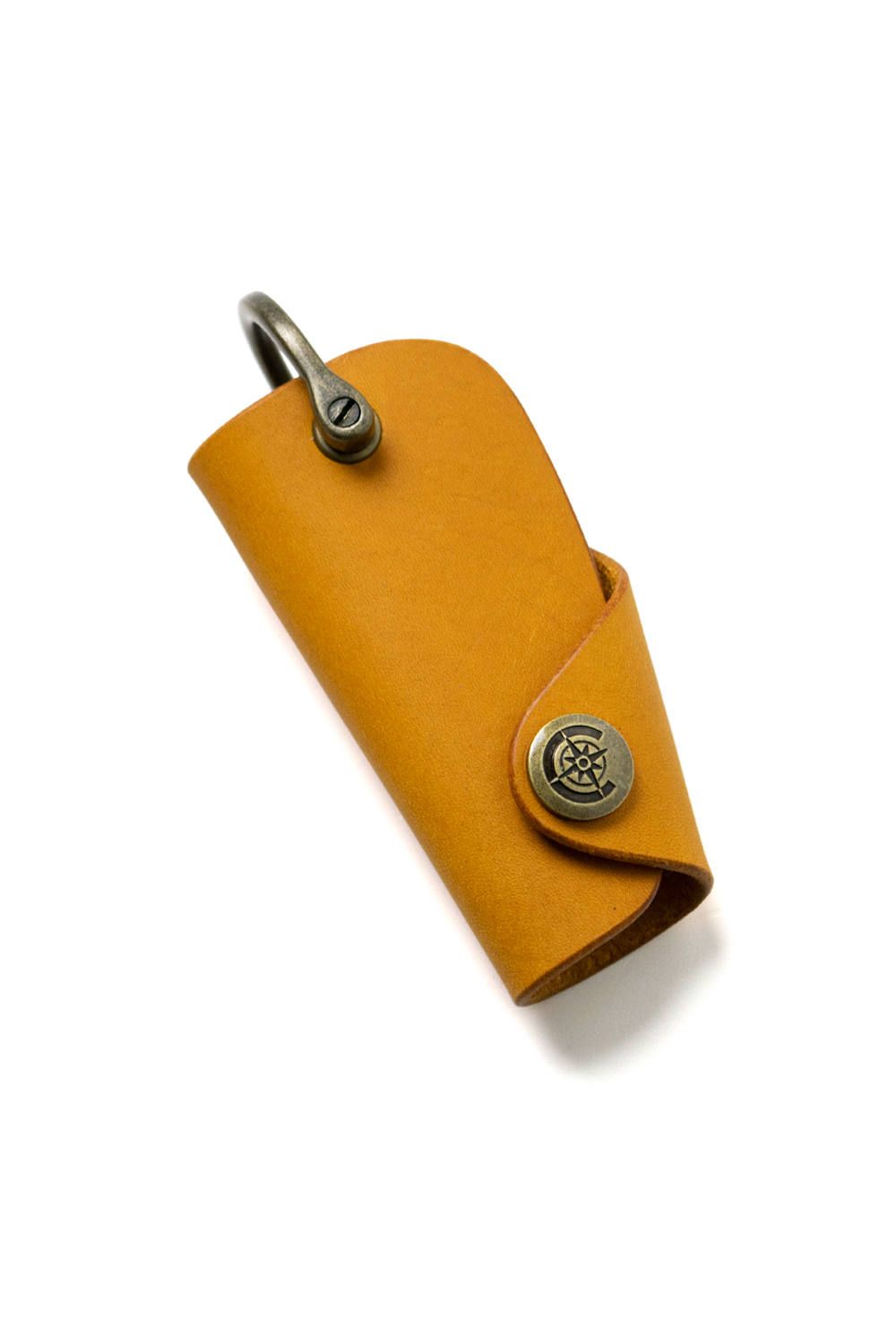 ボタンフックキーケース L [イエロー] / Button Hook Key Case [YELLOW]