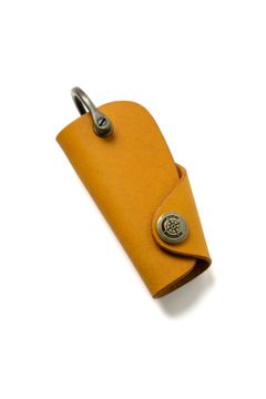 ボタンフックキーケース L [イエロー] / Button Hook Key Case [YELLOW]