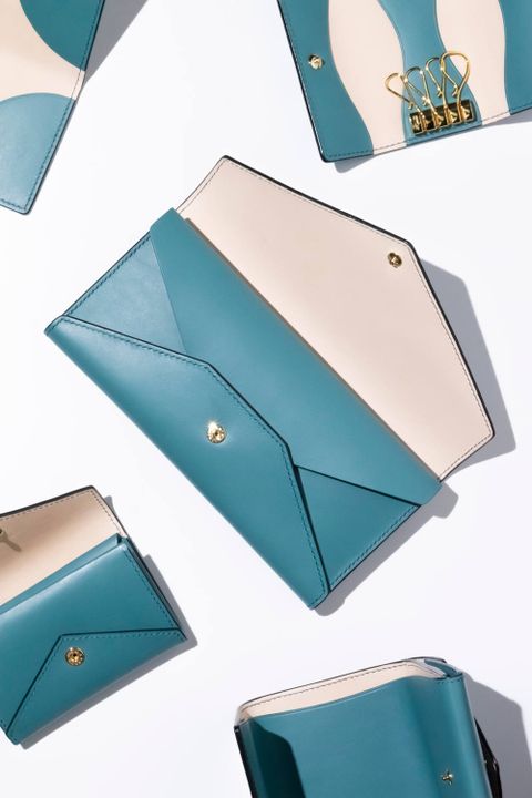 ENVY - Long wallet [TURQUOISE] / エンヴィー - 封筒型長財布 [ターコイズ]