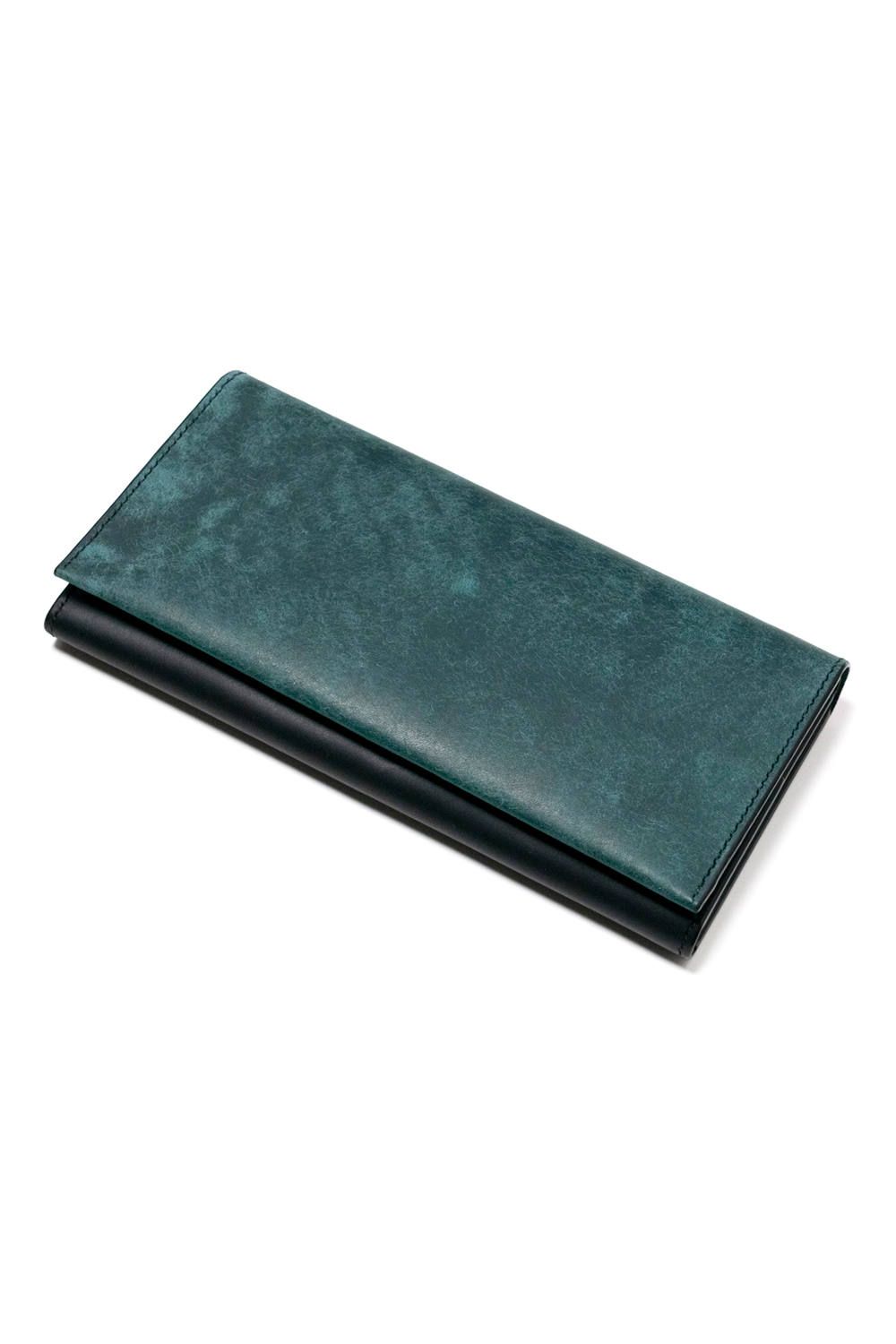 LERAY BC - Long wallet [BLUE] / ルレイ ビーシー - 長財布 [ブルー×ブラック]